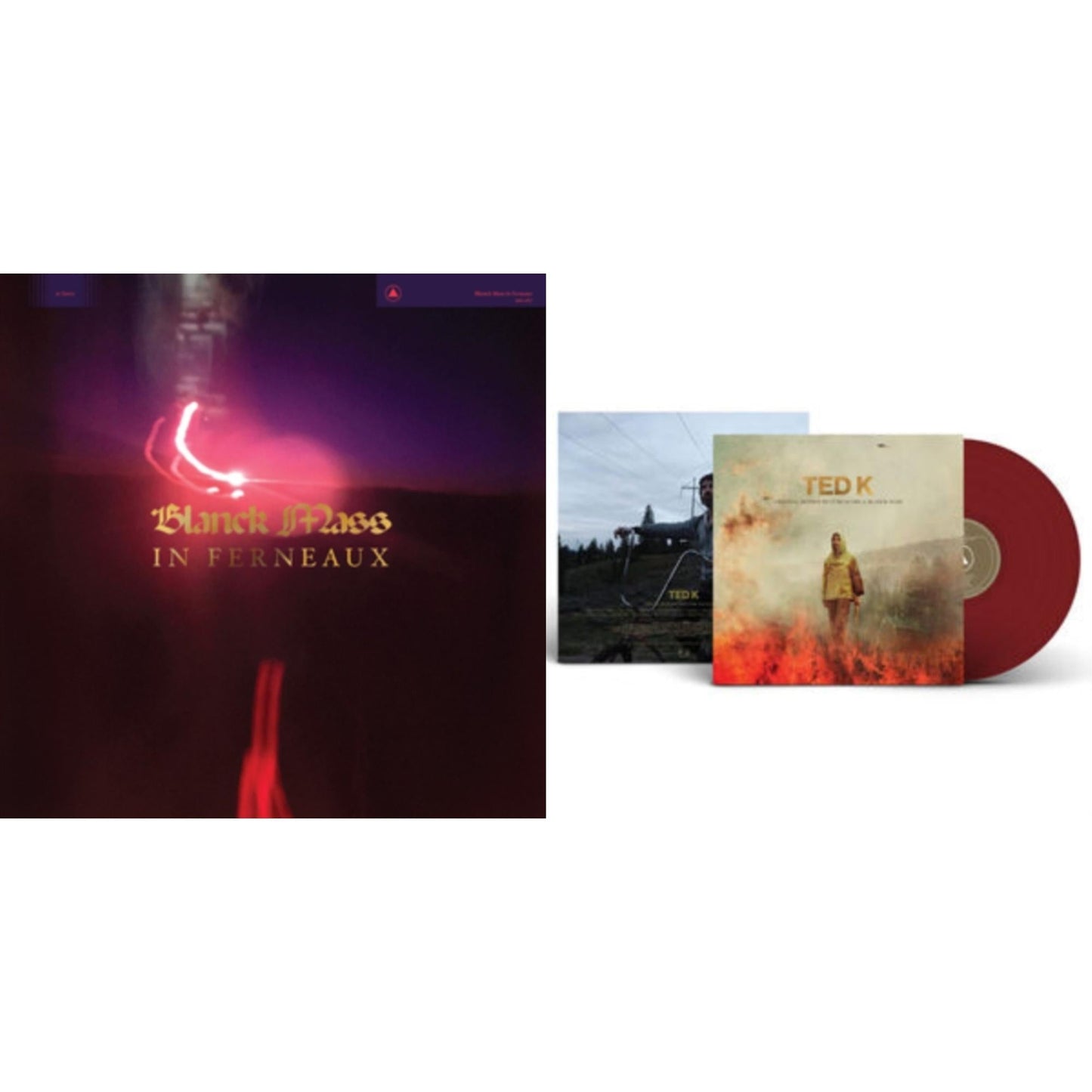Blanck Mass - In Ferneaux & Ted K Original Score (Opaque Red LP Vinyl)