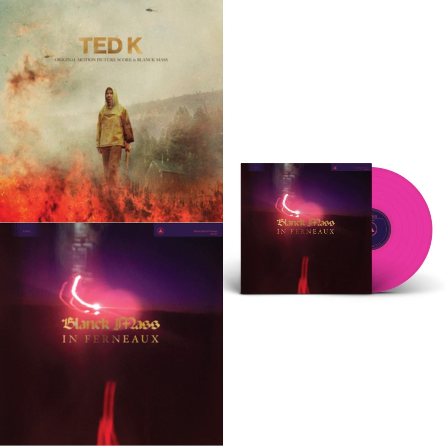 Blanck Mass - In Ferneaux & In Ferneaux (Magenta LP Vinyl) (I) & Ted K: Original Score