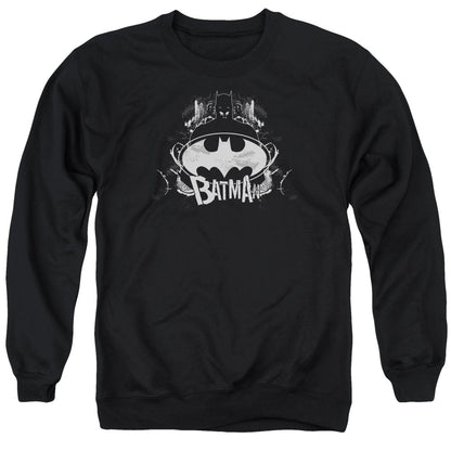 Batman Grim & Gritty Mens Crewneck Sweatshirt Black