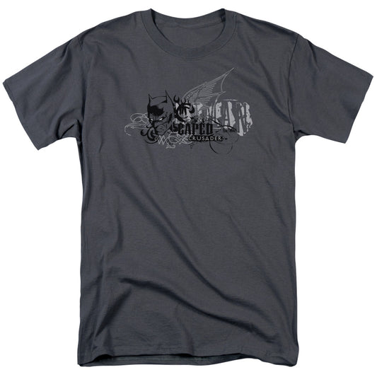 Batman Urban Crusader Mens T Shirt Charcoal