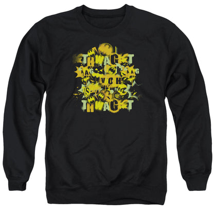 Batman Halloween Knight Sounds Mens Crewneck Sweatshirt Black