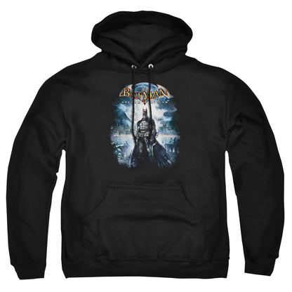 Batman Aa Game Cover Mens Hoodie Black Officially Licensed