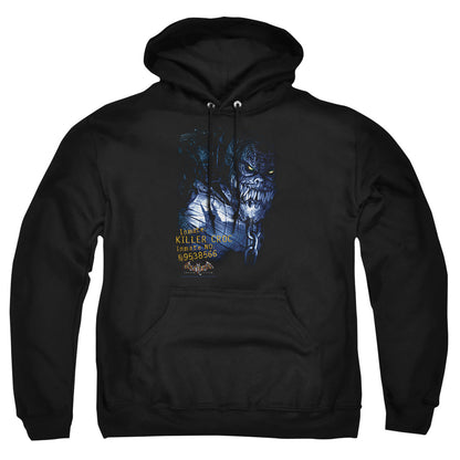 Batman Aa Arkham Killer Croc Mens Hoodie Black Officially Licensed