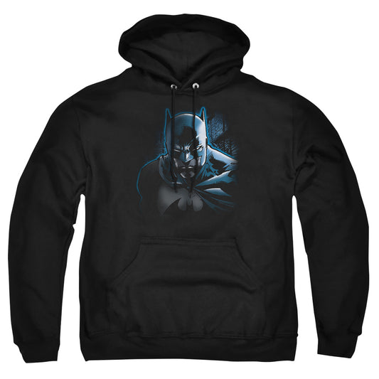Batman Dont Mess With The Bat Mens Hoodie Black Officially Licensed