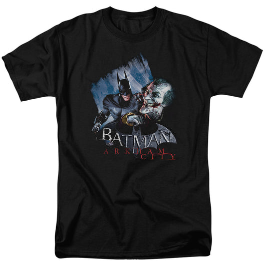 Arkham City Jokes On You! Mens T Shirt Black