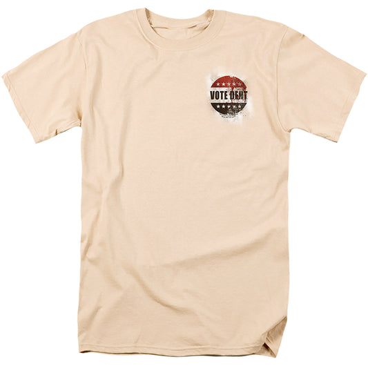 Arkham City Vote Dent Mens T Shirt Cream