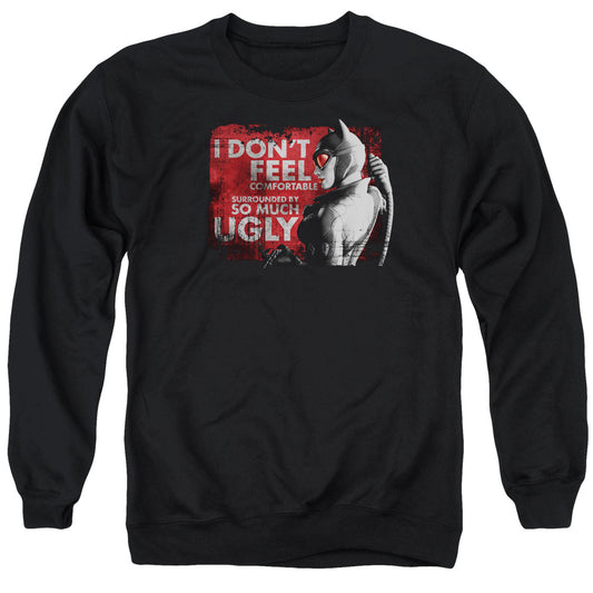 Arkham City So Much Ugly Mens Crewneck Sweatshirt Black