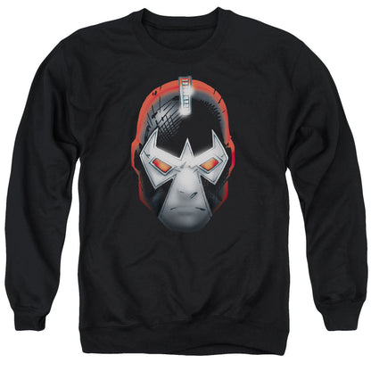 Batman Bane Head Mens Crewneck Sweatshirt Black
