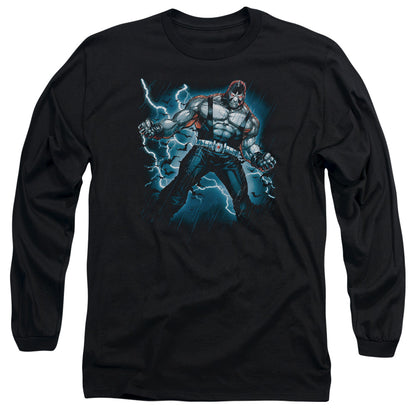 Batman Stormy Bane Mens Long Sleeve Shirt Black Officially Licensed