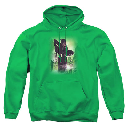 Batman Catwoman #63 Cover Mens Hoodie Kelly Green Officially Licensed