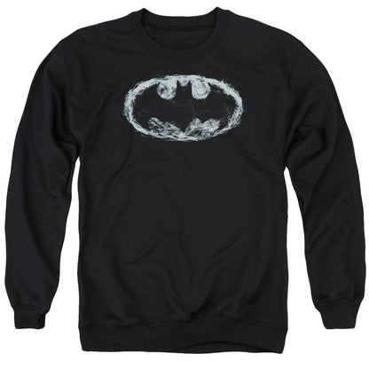 Batman Smoke Signal Mens Crewneck Sweatshirt Black