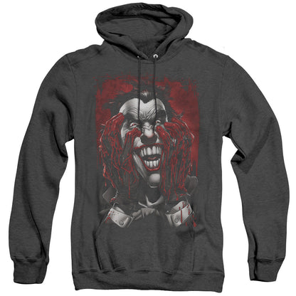 Batman Blood In Hands Heather Mens Hoodie Black Officially Licensed
