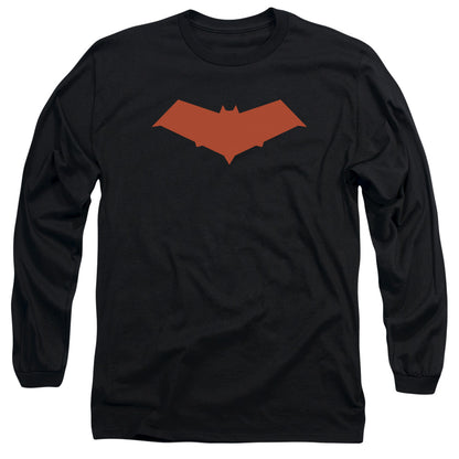Batman Red Hood Mens Long Sleeve Shirt Black Officially Licensed