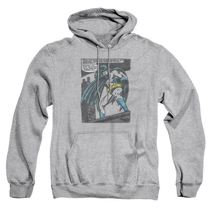 Batman Bat Origins Mens Hoodie Athletic Heather Officially Licensed
