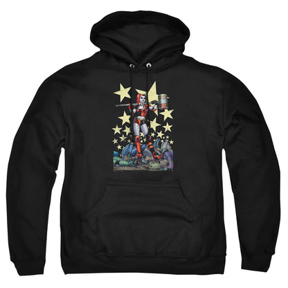 Batman Hammer Time Mens Hoodie Black Officially Licensed