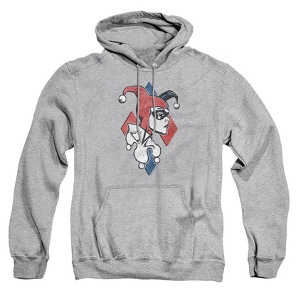 Batman Profiling Mens Hoodie Athletic Heather Officially Licensed