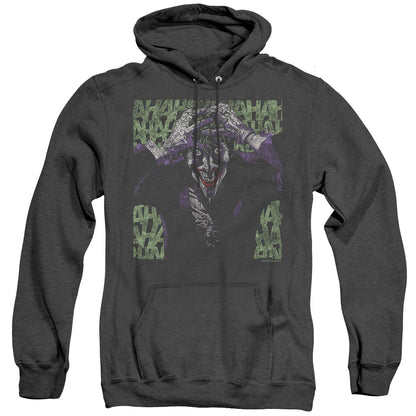 Batman Insanity Heather Mens Hoodie Black Officially Licensed