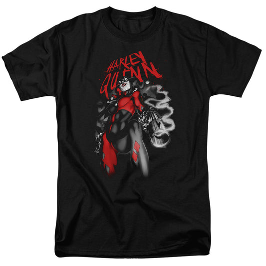 Batman Down The Barrel Mens T Shirt Black