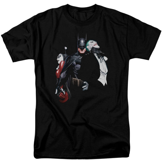 Batman Joker Harley Choke 
 Mens T Shirt Black