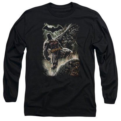 Batman Family Mens Long Sleeve Shirt Black Officially Licensed