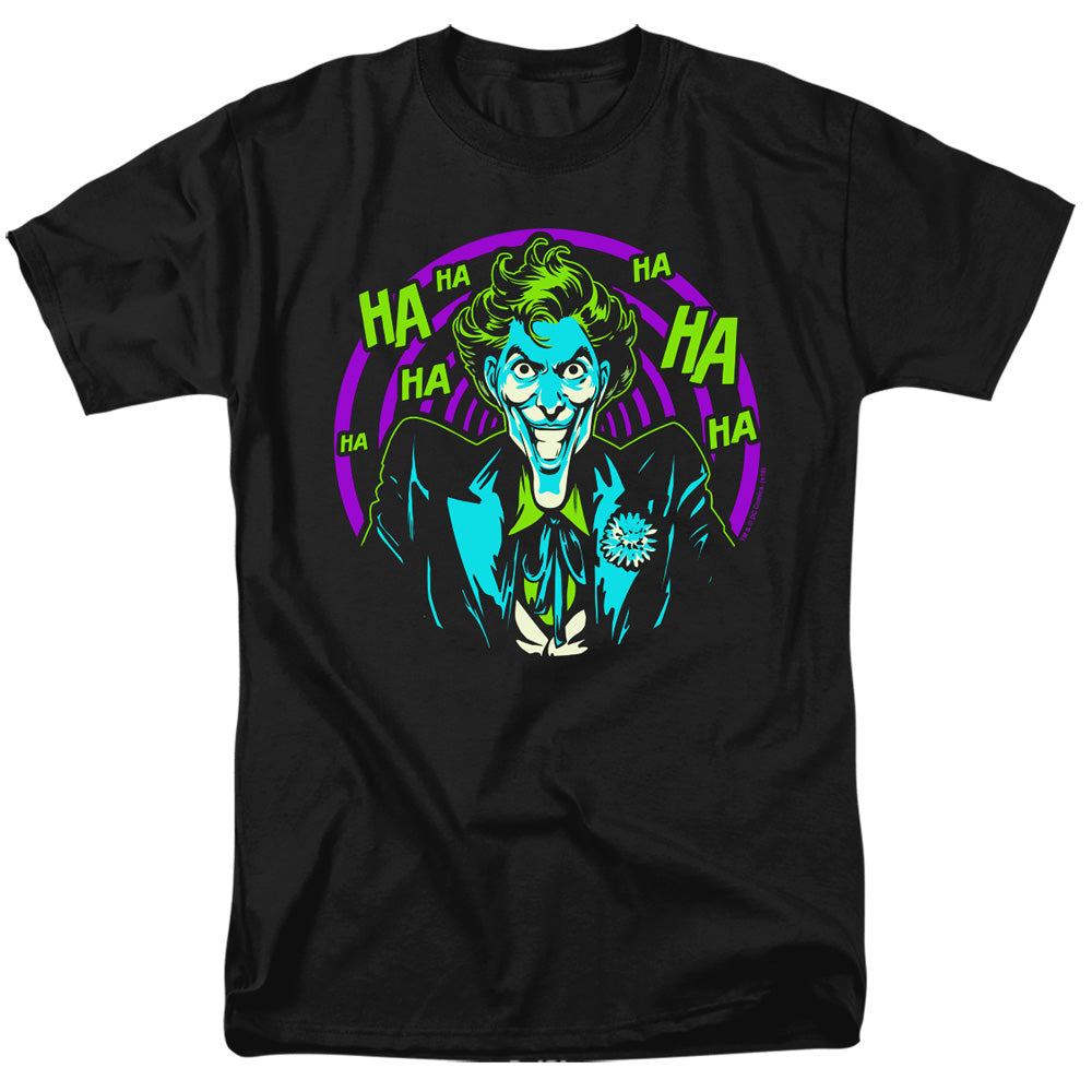 Batman Hahaha Mens T Shirt Black
