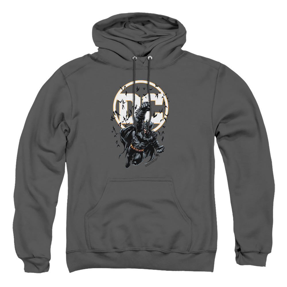 Batman Batman Dc Mens Hoodie Charcoal Officially Licensed