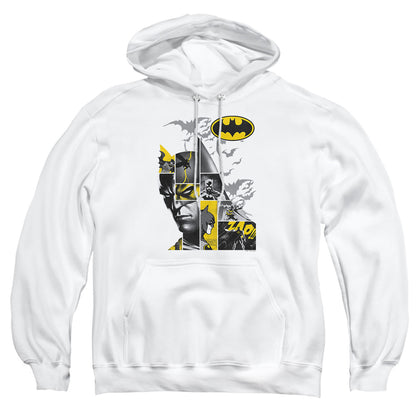 Batman Long Live Mens Hoodie White Officially Licensed
