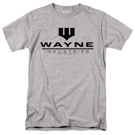 Batman Wayne Industries Mens T Shirt Athletic Heather