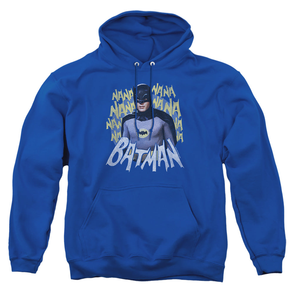 Batman Classic Tv Theme Song Mens Hoodie Royal Officially Licensed