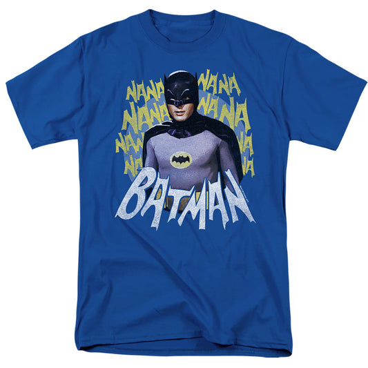 Batman Classic Tv Theme Song Mens T Shirt Royal