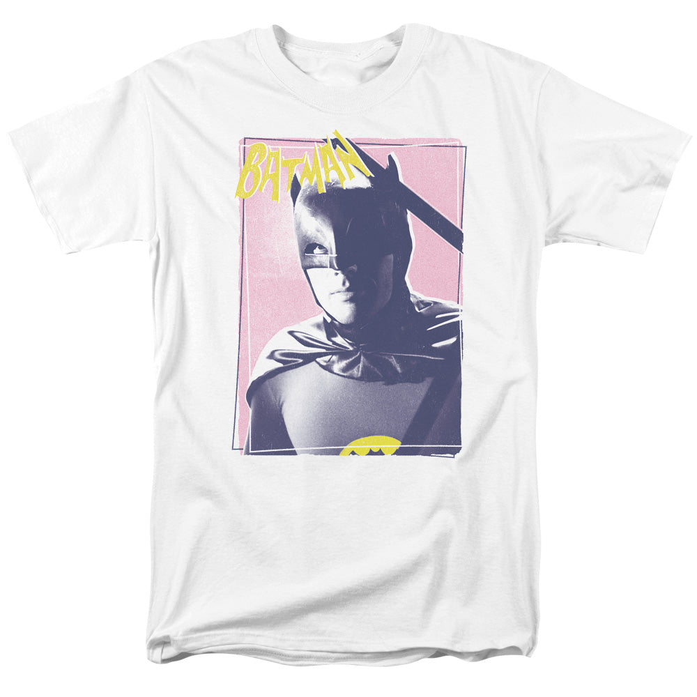 Batman Classic Tv Wayne 80S Mens T Shirt White