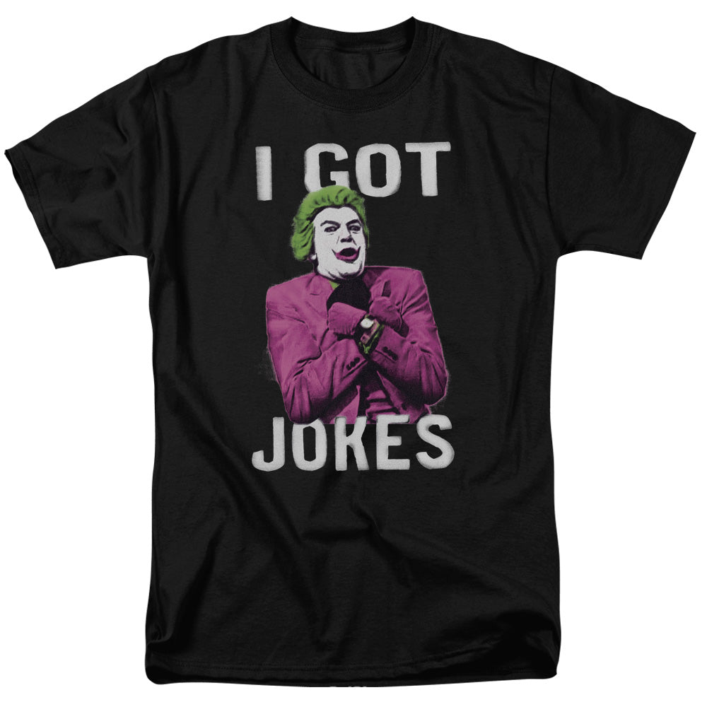 Batman Classic Tv Got Jokes Mens T Shirt Black
