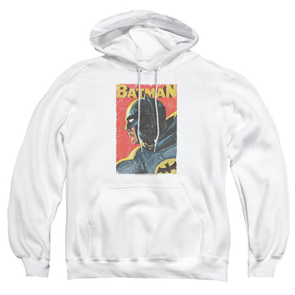 Batman Classic Tv Vintman Mens Hoodie White Officially Licensed