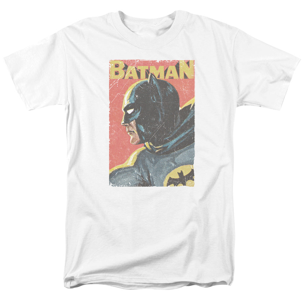 Batman Classic Tv Vintman Mens T Shirt White