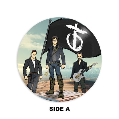 Billy Morrison And Corey Taylor Feat. Steve Vai 'Incite The Watch' 12" (Limited Edition – Only 500 Made, Picture Disc Vinyl) Vinyl Record