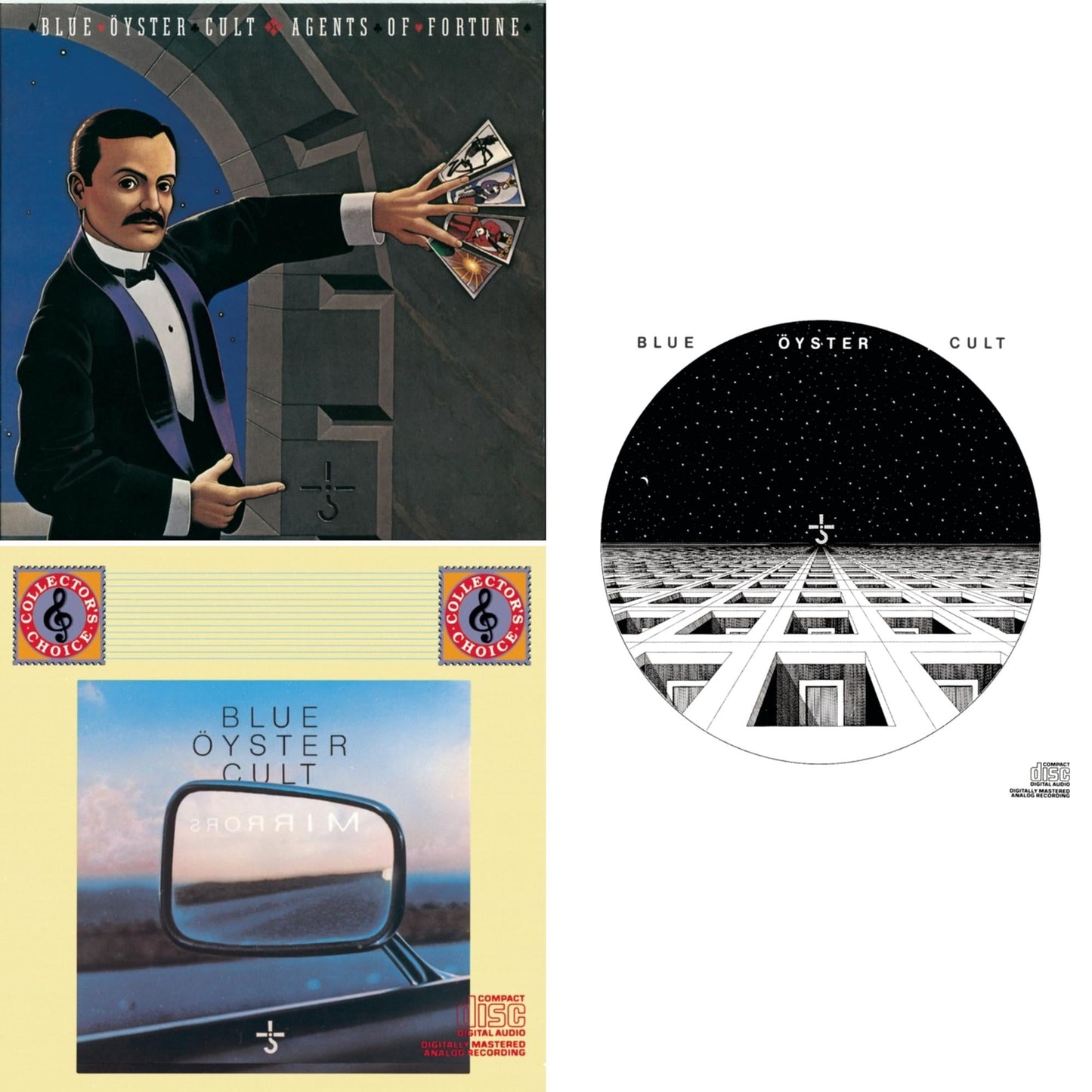Blue Oyster Cult - Blue Oyster Cult & Mirrors & Agents Of Fortune - CD Bundle