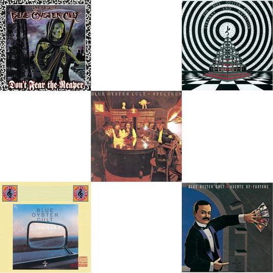 Blue Oyster Cult - Don't Fear The Reaper: Best Of Blue Oyster Cult & Mirrors & Spectres & Tyranny & Mutation & Agents Of Fortune - CD Bundle