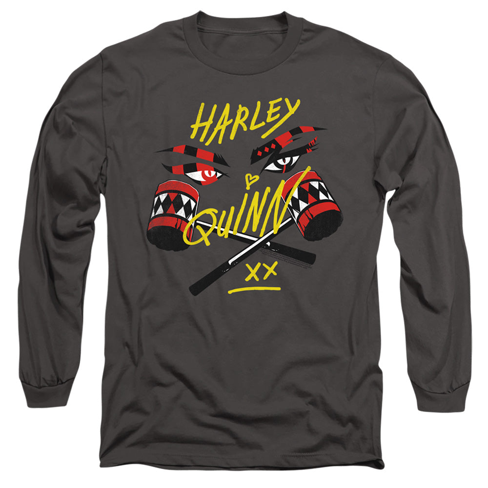 Birds Of Prey In My Eyes Mens Long Sleeve Shirt Charcoal Officially Licensed