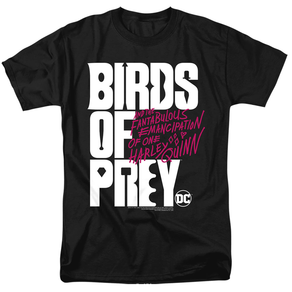 Birds Of Prey Birds Of Prey Logo Mens T Shirt Black