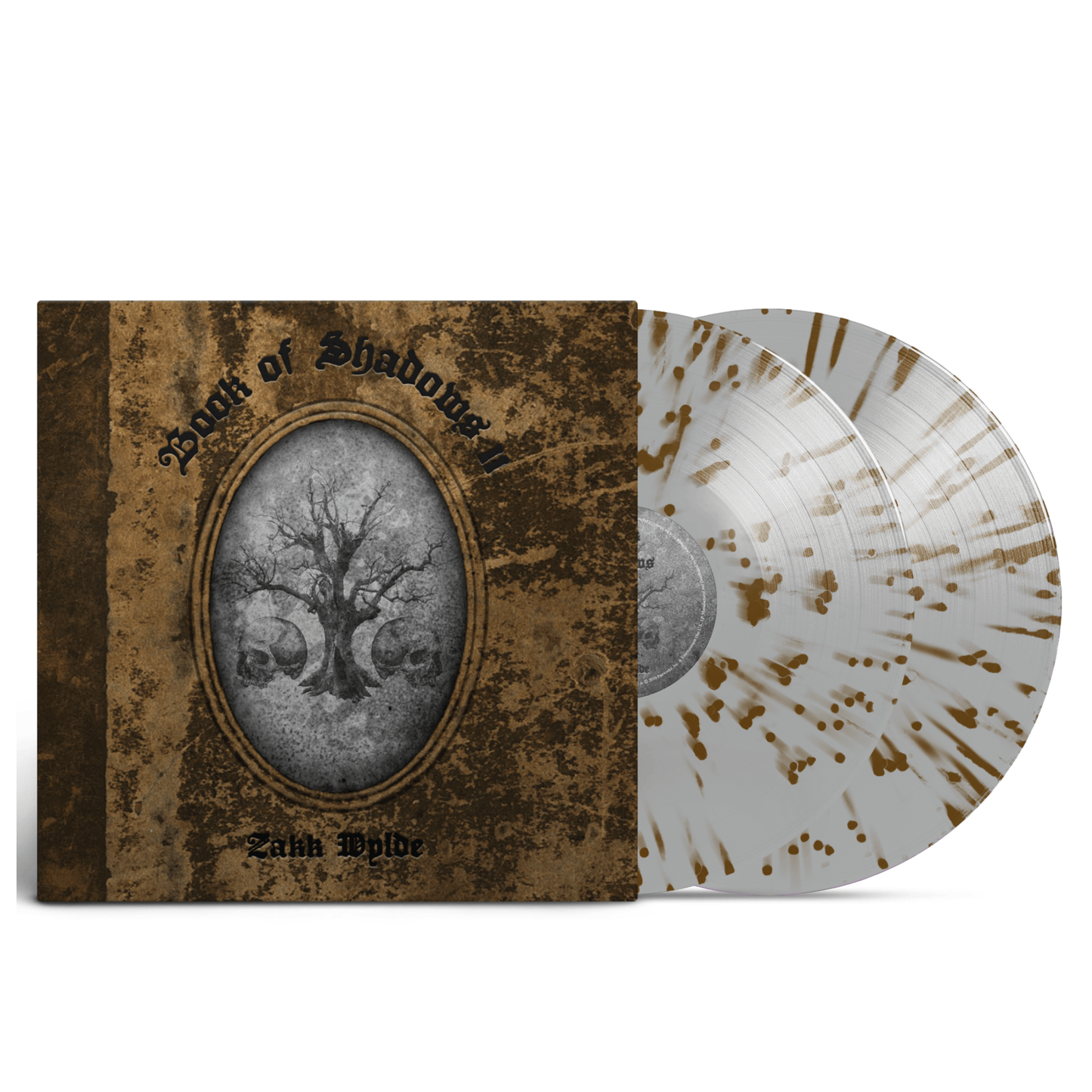 Zakk Wylde - Book Of Shadows II Silver w/Brown Splatter Vinyl Record
