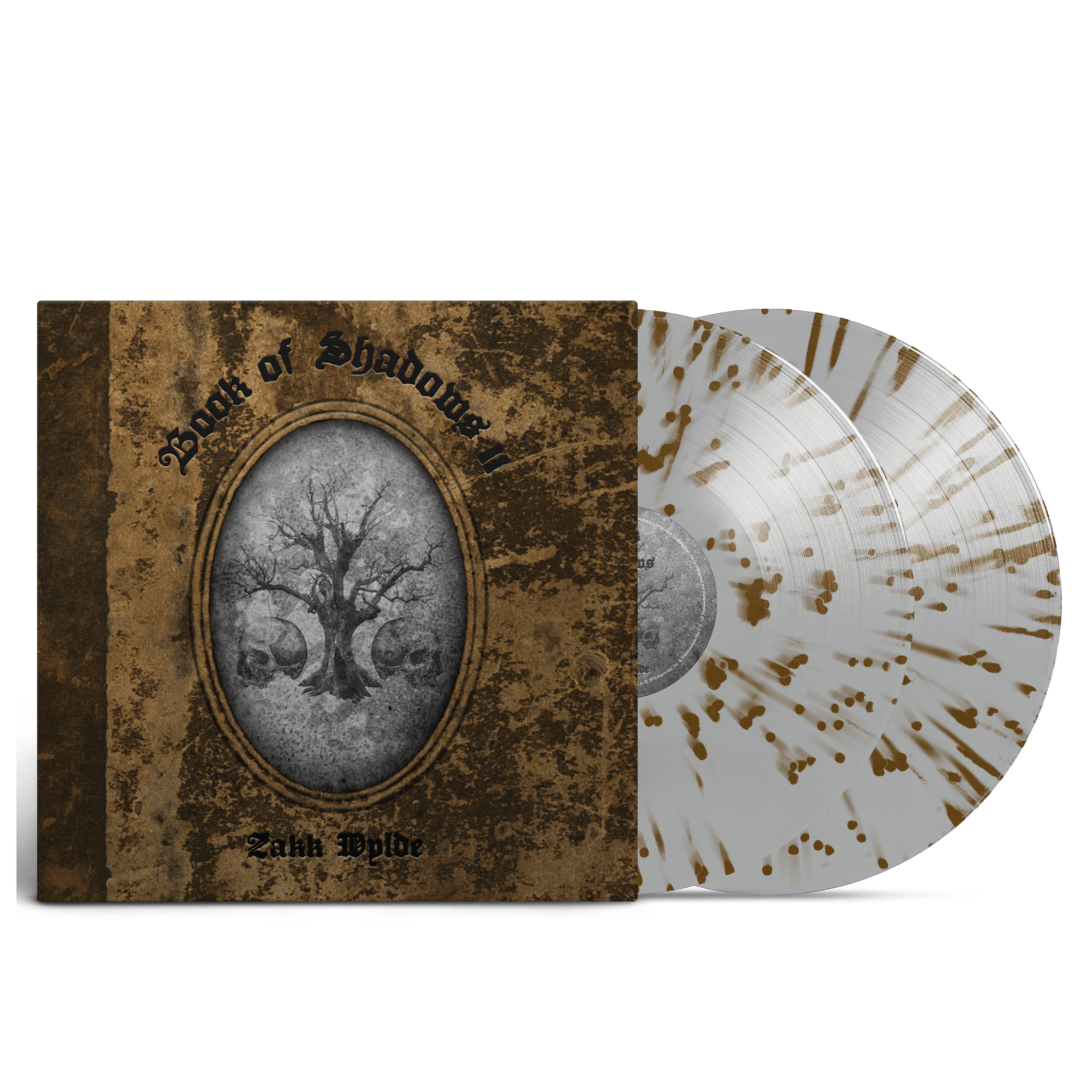 Zakk Wylde - Book Of Shadows II Silver w/Brown Splatter Vinyl Record