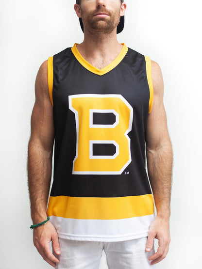 Boston Bruins Black Alternate Hockey Tank