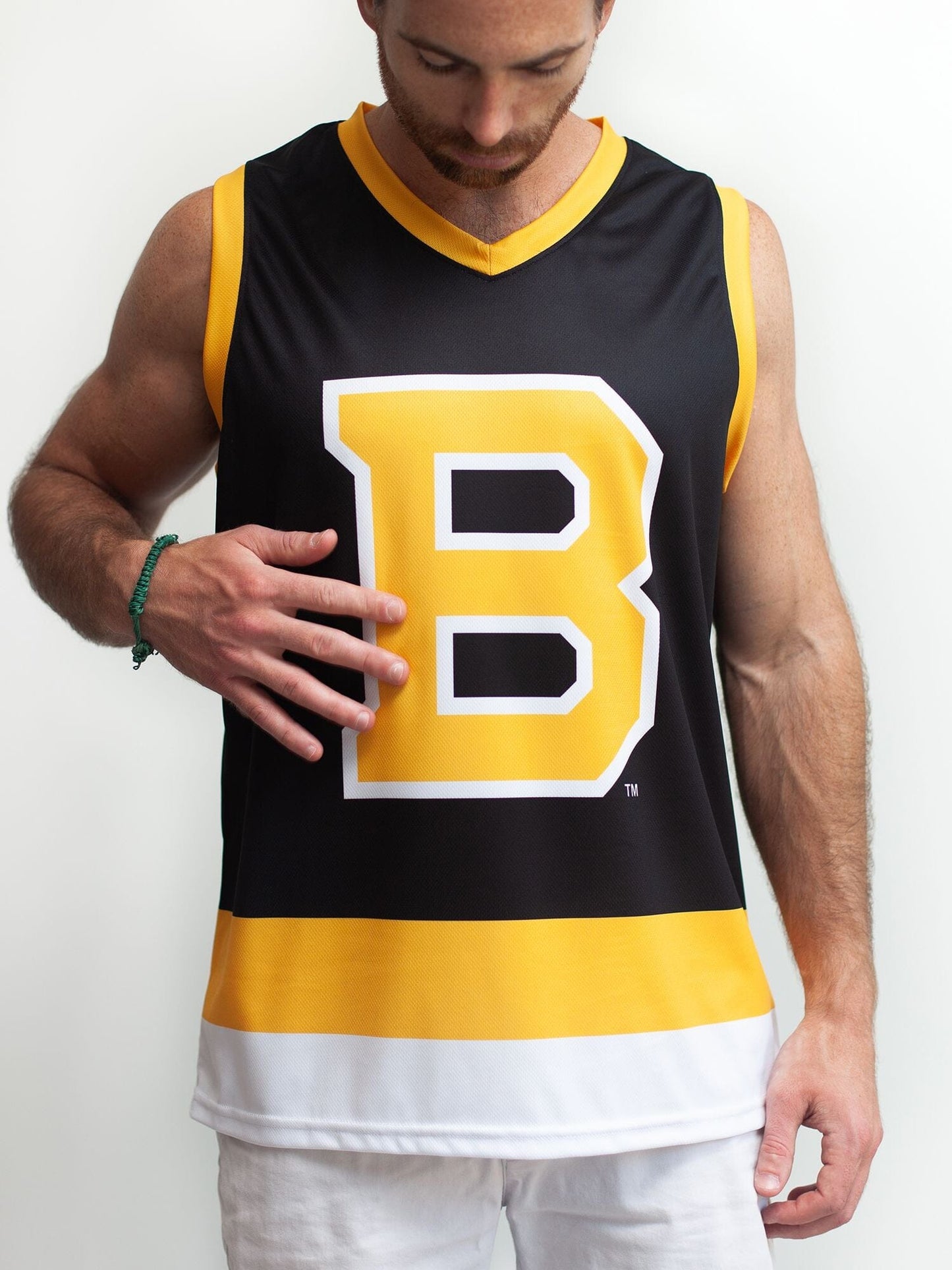 Boston Bruins Black Alternate Hockey Tank