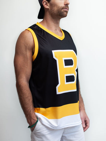 Boston Bruins Black Alternate Hockey Tank