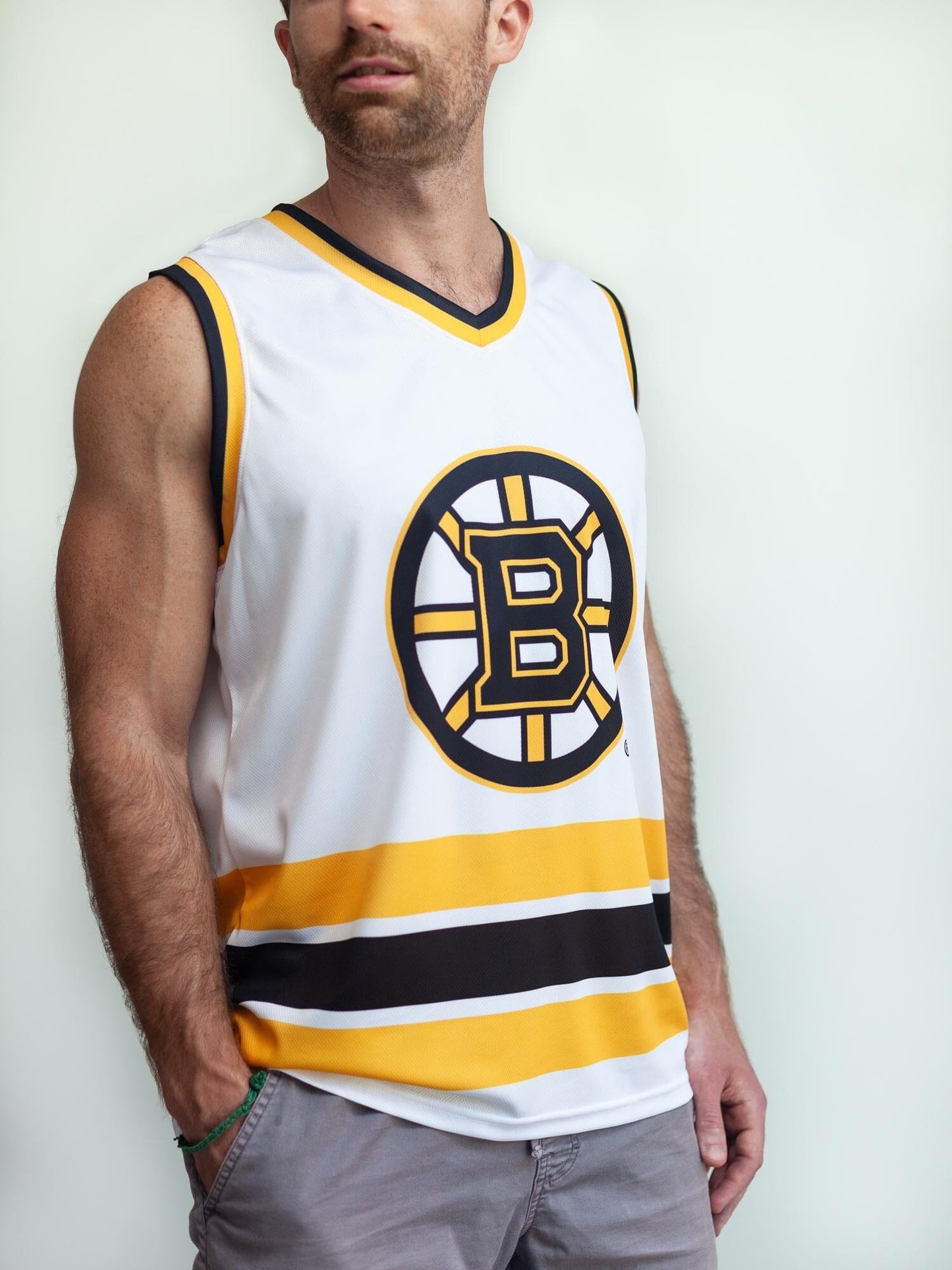 Boston Bruins Away Hockey Tank