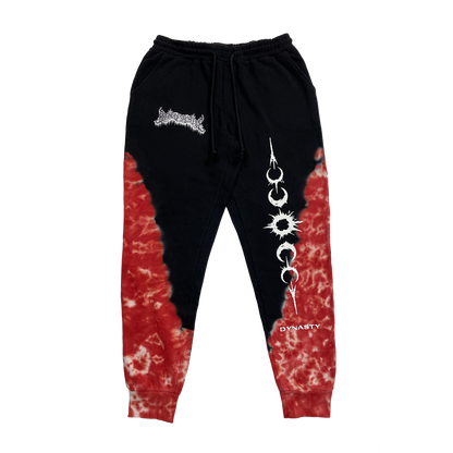 Brand of Sacrifice - Dynasty Jogger Sweatpants Black/Red Officially Licensed