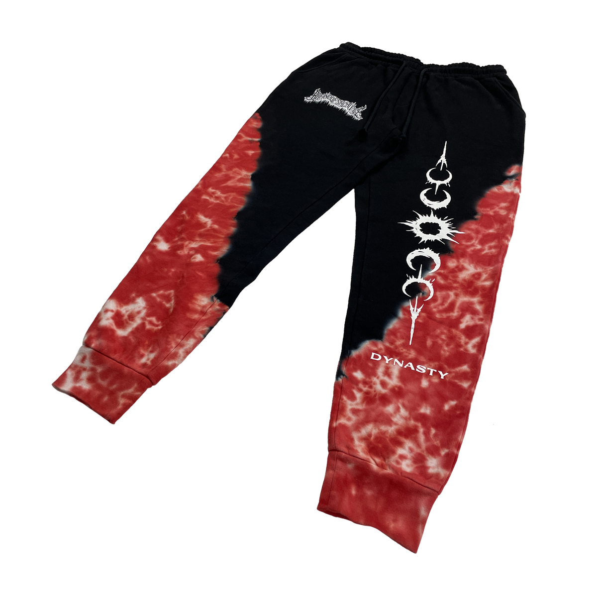 Brand of Sacrifice - Dynasty Jogger Sweatpants Black/Red Officially Licensed
