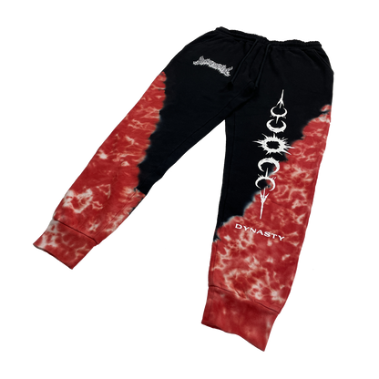 Brand of Sacrifice - Dynasty Jogger Sweatpants Black/Red Officially Licensed