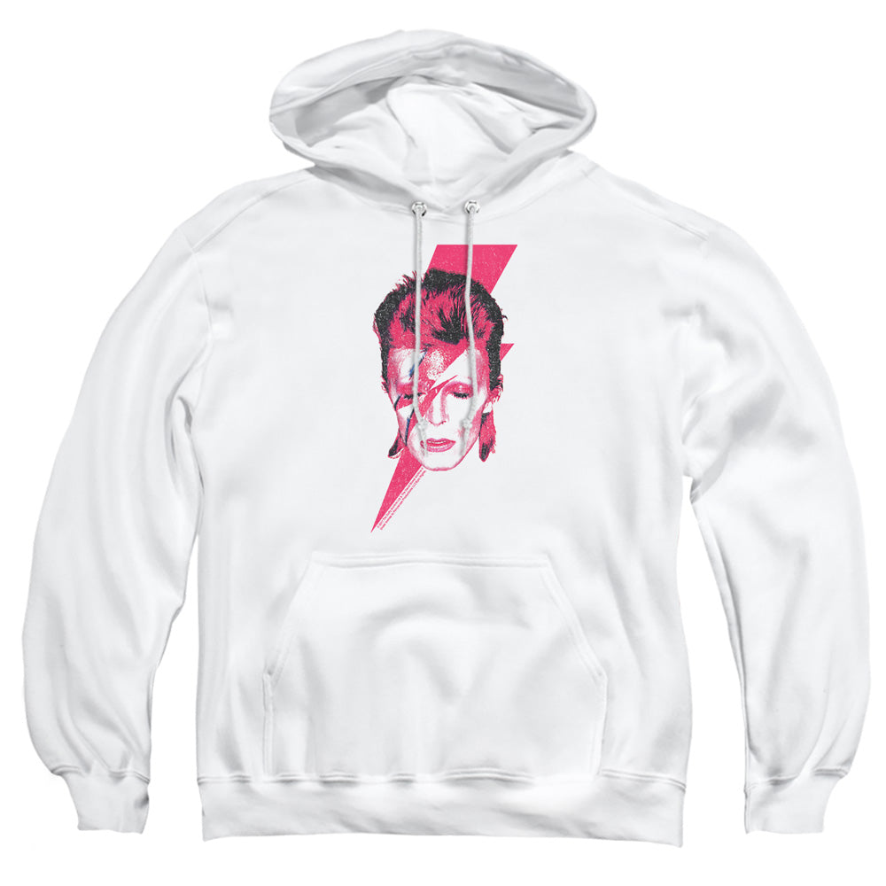 David Bowie Aladdin Sane Mens Hoodie White