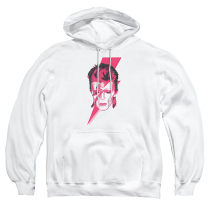 David Bowie Aladdin Sane Mens Hoodie White